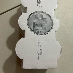 Halo Crystal Clear Shot Glass Set